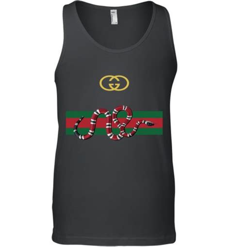 gucci tank top cheap|gucci lace snake tank top.